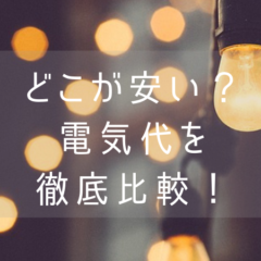 九州電力を安く利用する